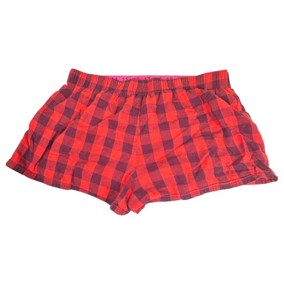 Victoria's Secret PINK Checkerboard Pink Hot Shorts Women's Size Small - Picture 1 of 5